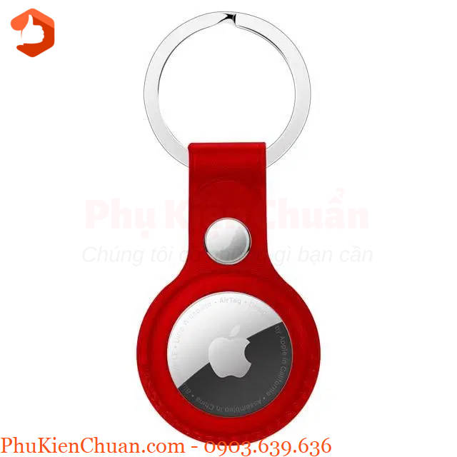 Vỏ bảo vệ Airtag XUNDD chất liệu da có móc khóa kim loại – Leather Case cho Apple Airtag - Ảnh 5